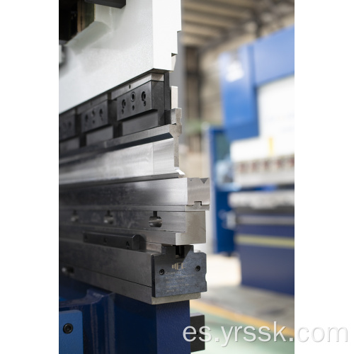 125T 2500 mm WC67K PLACA DE ACERO DE ACERO CNC Prensa de la máquina de freno de prensa hidráulica